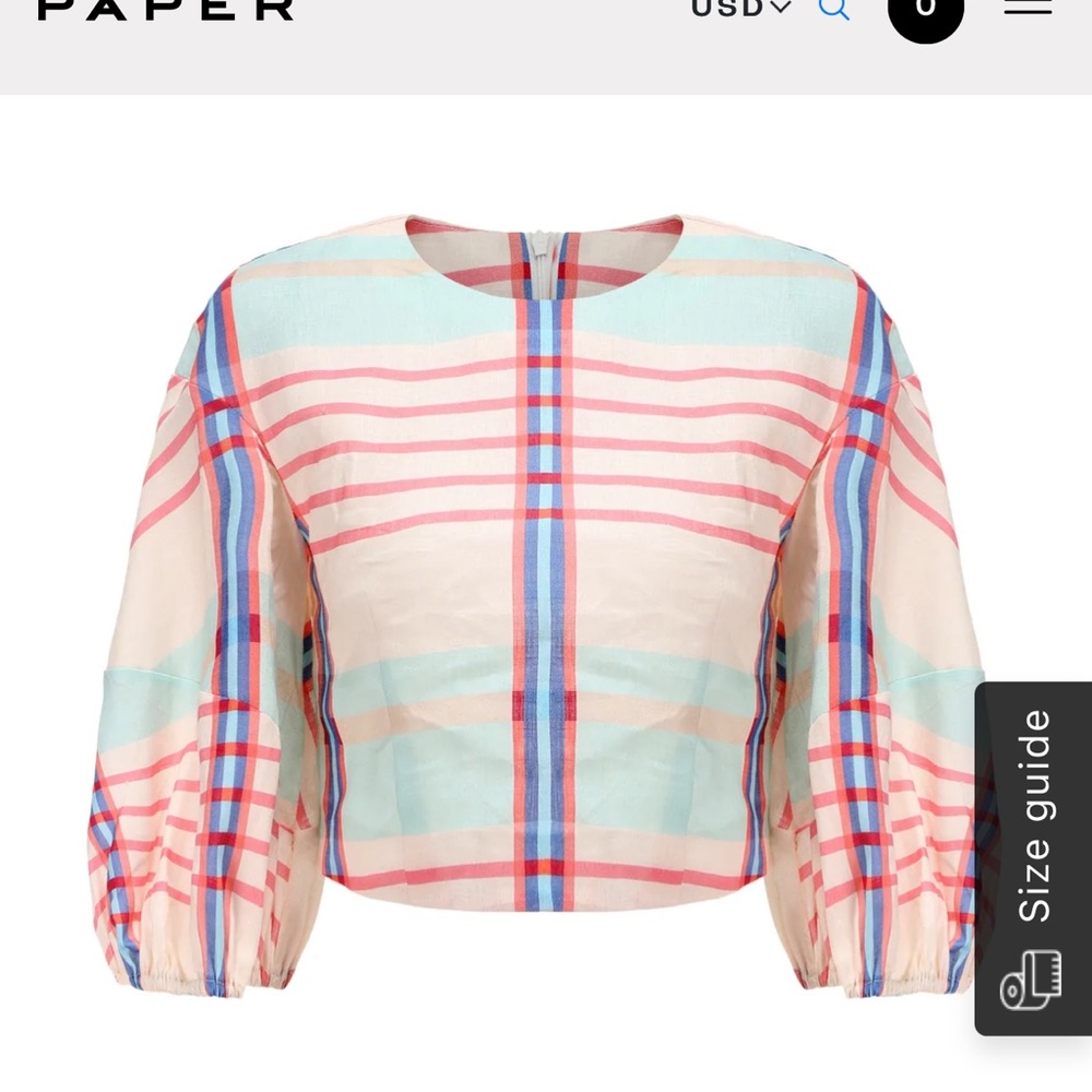 PAPER two piece outfit.